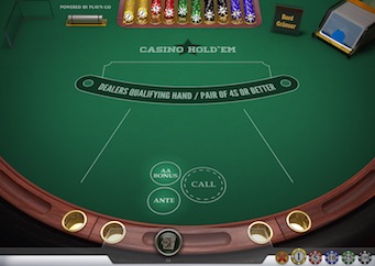 Casino Holdem poker