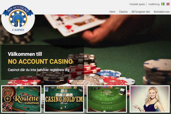 No Account Casino nyacasino