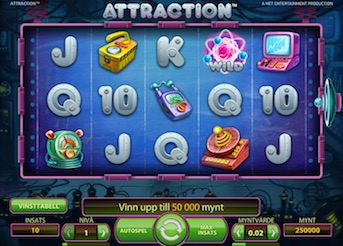 Attraction videoslot