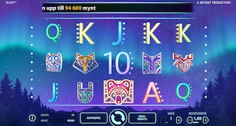 Glow slot NetEnt