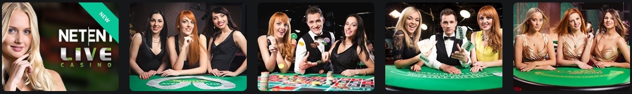 spela på livecasino