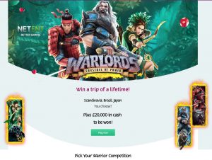 playojo netent slot warlords