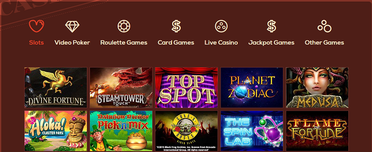 Queen Vegas casino levererar många spel av hög kvalitet