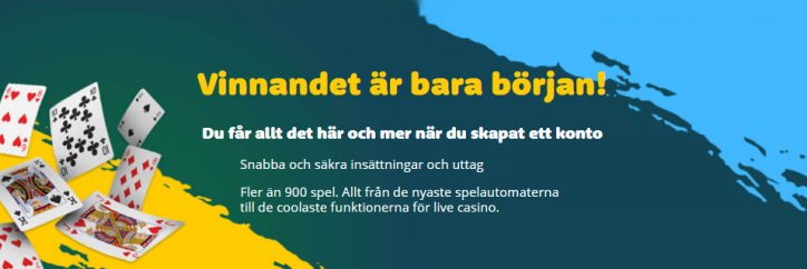 Casinoroom erbjuder bonusar och spel i mängder